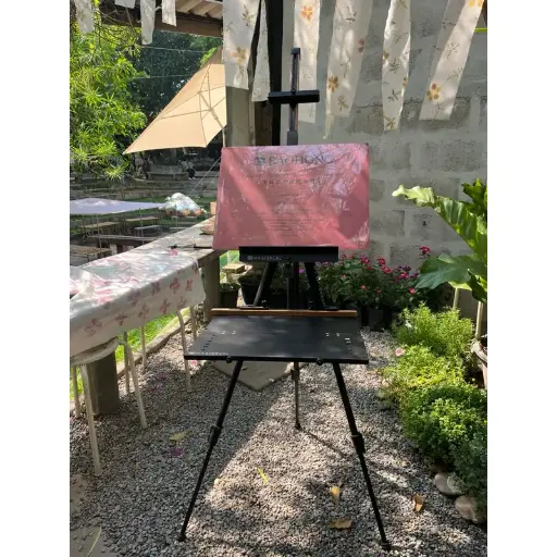 ขาตั้งวาดรูป  M1560 ที่วางศิลปะบนผ้าใบแคนวาสสำหรับทาสี โลหะอลูมิเนียมหนาพิเศษ [COD & READY STOCK] KaewtaArt